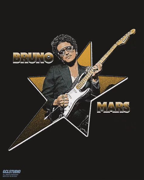 Thought I wouldn’t be able to post today but here we are, keeping the streak alive – 41 posts in 41 days! Here's a concept merch design for the one and only @brunomars Bruno Mars. Let me know what you think about this vibe! #brunomars #merchdesign design #41daysstrong #music #spotify Bruno Mars Poster, Bruno Mars Shirt, Mars Poster, Bruno Mars, Mars, Graphic Design Posters, Music Poster, Poster Design, Take That