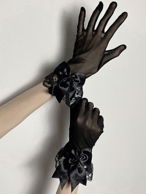 Dr Accessories, Gloves Aesthetic, Gloves Outfit, Sheer Gloves, Elegant Gloves, Short Gloves, Gloves Fashion, Wedding Gloves, Scene Fashion