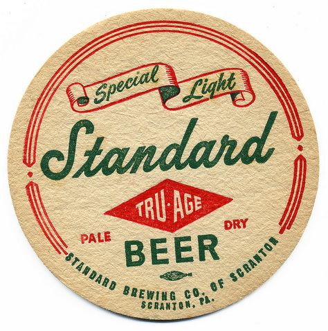 Retro Beer Label, Vintage Beer Label Design, Classic Beer Labels, Vintage Beer Signs, Coasters Design, Beer Logos, Craft Beer Packaging, Vintage Beer Labels, Beer Label Design