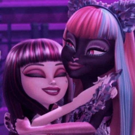 THEY ARE SO CUTE Monster Vampire, Monster H, Disney Barbie, Arte Monster High, Monster High Pictures, Moster High, Catty Noir, Love Monster, Monster High Art