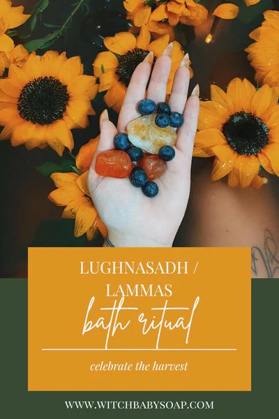 Summer Solstice Bath Ritual, Lughnasadh Ritual, Frankincense Incense, Summer Energy, Orange Candle, Baby Soap, Summer Harvest, Baby Blog, Ritual Bath