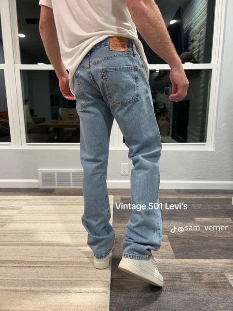 501 Levis Mens Outfit, 501 Levis Mens, Levis 501 Outfit, Outfit Levis, Black Men Fashion Casual, Preppy Men, Trendy Boy Outfits, Classy Outfits Men, Mens Casual Outfits Summer