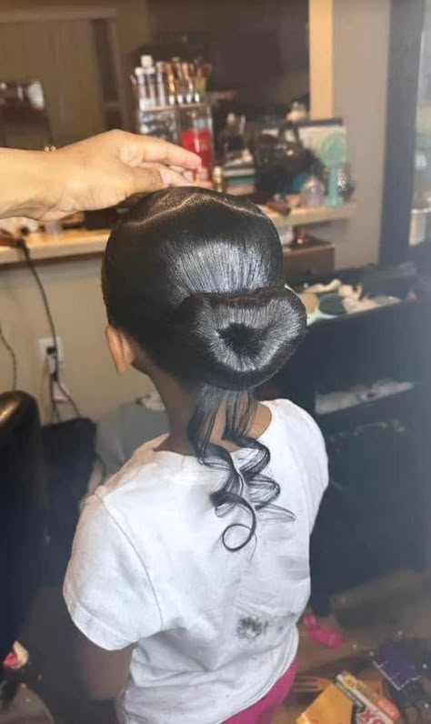 Kid Ponytail Hairstyles Black, Straight Ponytail Hairstyles, Sleek Braided Ponytail, Silk Press Natural Hair, Braided Hairstyles For Black Women Cornrows, Sleek Ponytail Hairstyles, Quick Natural Hair Styles, Quick Weave Hairstyles, Cute Braided Hairstyles