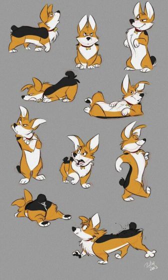 references-dogs62 Dog Character Design, Animal Design Illustration, Dog Character, Cartoon Dogs, Character Design Cartoon, 강아지 그림, Cutest Animals, 캐릭터 드로잉, Poses References