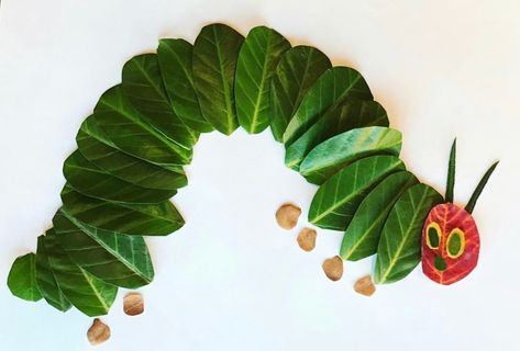 Diy Caterpillar, Caterpillar Activities, Bubble Wrap Art, The Very Hungry Caterpillar Activities, Hungry Caterpillar Craft, Hungry Caterpillar Activities, Caterpillar Craft, Early Childhood Activities, Leaf Collage