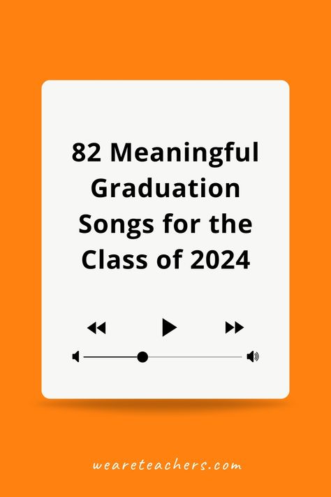 Graduation-Songs-1 Preschool Graduation Songs, Kindergarten Graduation Songs, Elementary School Graduation, Graduation Songs, High School Musical Cast, Middle School Graduation, Music Classroom Ideas, Activities For Teachers, Motivate Students