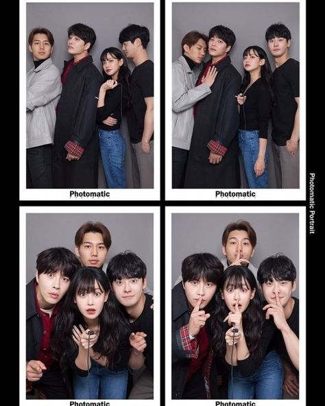 Love With Flaws, Kim Tae Hyung, Group Photo Poses, Group Picture Poses, Ahn Jae Hyun, Group Poses, Bff Photoshoot Poses, Bff Photoshoot, Photo Grouping