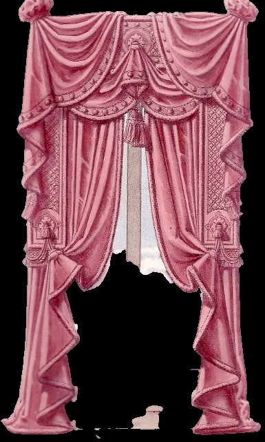 Victorian Window Treatments, Doll House Curtains, Victorian Curtains, Rococo Interior, Drapery Treatments, Victorian Windows, Beautiful Blinds, Elegant Draperies, Swag Curtains