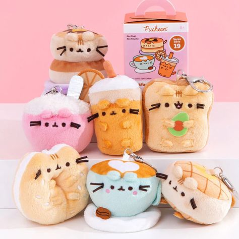 Pusheen Breakfast, Aesthetic Plushies, Pusheen Collection, Pusheen Birthday, Adorable Plushies, Pusheen Shop, Pusheen Plush, Pusheen Cute, Cute Squishies