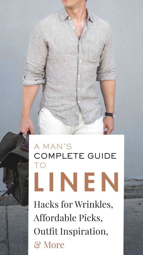 Linnen Shirts For Men, Linen Shirt Men Outfit Formal, Linen Shirt Men Casual Summer Outfit, Men's Linen Outfits, Linen Fashion For Men, Linen Shirt Men Formal, Formal Linen Outfit Men, Linen Man Outfit, Beige Linen Pants Outfit Men