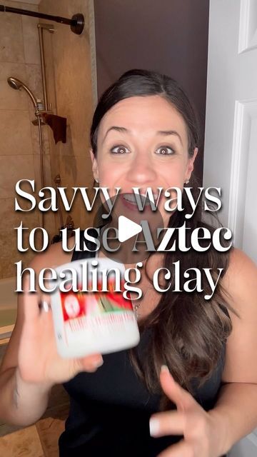 Liz Roman | Functional Gut Health Practitioner on Instagram: "Tired of spending money on clay masks for face that are filled with chemicals and fillers that make your skin worse?   👉🏼 comment “AZTEC” and I’ll send you all my healing clay recipes  Did you know you can make affordable, effective, Aztec clay mask recipes at home without any fuss?  Bentonite clay has incredible healing properties and benefits for the skin and for hair.   Sticking it into a face mask is the easiest thing ever!  And the best thing?   They’re all natural and vegan!   Let’s get messy!  Oh ya, comment “AZTEC” below if you want my recipes 👇🏼" Bentonite Clay Hair Mask Recipes, Aztec Clay Mask Before And After, Aztec Healing Clay Mask Before And After, Bentonite Clay Drink, Bentonite Clay Hair Mask, Skin Rash On Face, Diy Bentonite Clay Mask, Diy Facial Mask Bentonite Clay, Indian Aztec Healing Clay Face Masks