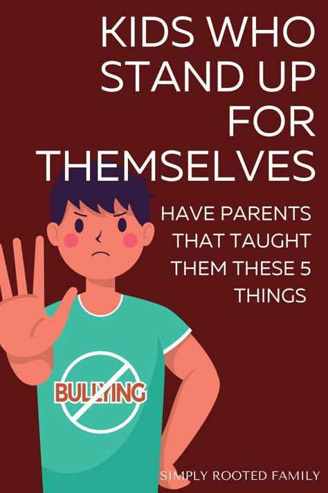 Stand Up To Bullies, Happy And Confident, People Pleasers, Parenting Knowledge, How To Teach Kids, Confidence Kids, Parenting Strategies, Smart Parenting, Raising Boys