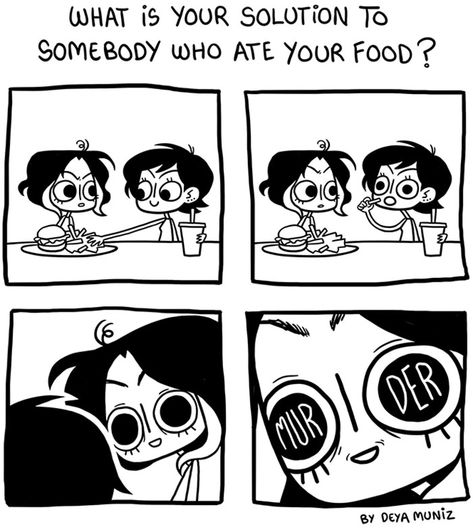 10+ Hilarious Food Comics That Will Make You Laugh So Hard You'll Choke On Your Meal Online Comics, Brutally Honest, Seriously Funny, Comics Memes, Web Comics, Funny Couples, Funny Relationship, Laughing So Hard, Super Funny