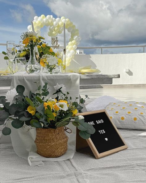 A yellow picnic table is all about embracing positivity and new beginnings. 🌼💛🥂 👉DM us for booking and inquiries. Let’s make your party vision a reality! #cuddlesandcandles_ #cuddlesandcandlesevents #cuddlesandcandles #picnic #bridetobe #bridalshower #bride #picnicparty #picnictable #wedding #party #partydecor Yellow Picnic, Lemon Themed Party, Sand Candles, Picnic Ideas, Picnic Party, Picnic Table, Themed Party, New Beginnings, Instagram A