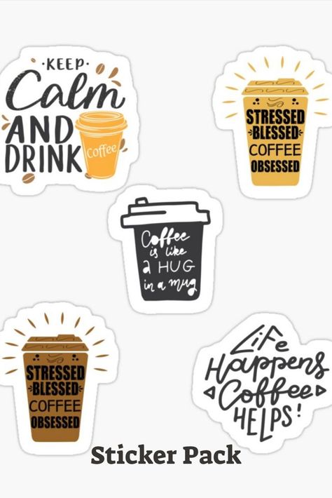 Stickers Ideas Design, Dallas Cowboys Cake, A Hug In A Mug, Cowboy Cakes, Stickers Ideas, Keep Calm And Drink, Coffee Cup Design, Coffee Stickers, Drink Coffee