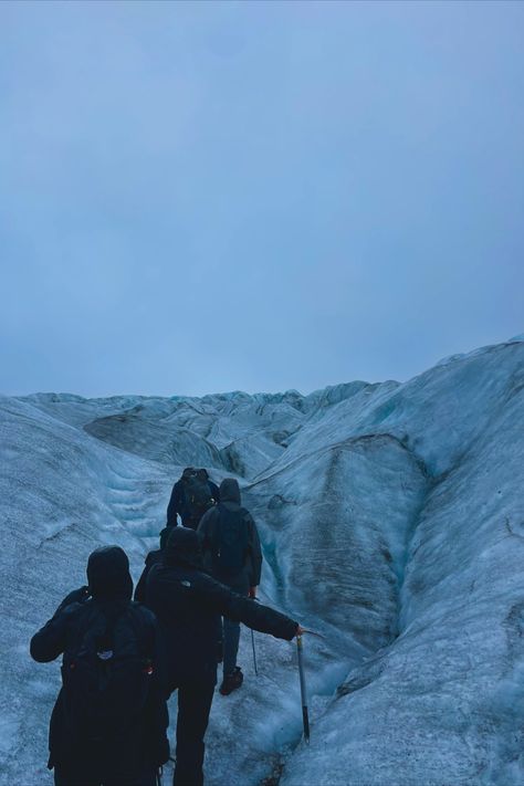 Travel bucket list, glacier, hiking, friend group trip inspo, nature girls, winter aesthetic, cold weather aesthetic, Iceland trip inspo, winter trip inspo Friend Group Trip, Aesthetic Iceland, Weather Aesthetic, Group Trip, Iceland Trip, Winter Trip, Friend Group, Winter Aesthetic, Travel Bucket List