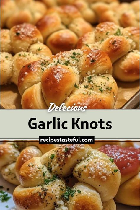 Garlic Knots are a delightful side dish or snack featuring soft, buttery knots of pizza dough brushed with a garlic and parsley butter mixture. These knots are a perfect complement to pasta dishes, pizza, or simply enjoyed on their own. Garlic Knot, Parsley Butter, Garlic Knots Recipe, Types Of Pizza, Garlic Knots, Festive Desserts, Cheese Topping, Breakfast For Dinner, Halloween Recipes