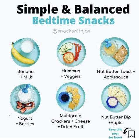 Fatty Foods For Toddlers, Bedtime Snacks For Toddlers, Best Snacks Before Bed, Nutrition Meals, Diets For Picky Eaters, Healthy Snacks Before Bed, Snacks Before Bed, Bedtime Snack, Night Time Snacks