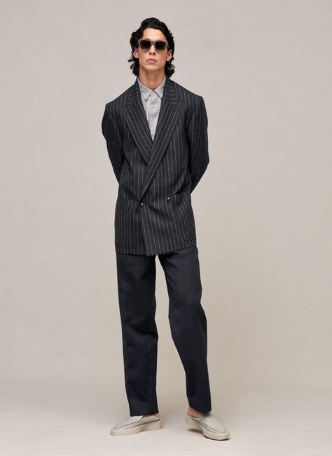 Seventh Collection | Fall/Winter Lookbook | Fear of God Winter Lookbook, Men's Suit, April 22, Fear Of God, 가을 패션, Pre Fall, Double Breasted Suit Jacket, Wedding Suits, Mens Suits