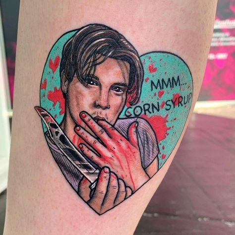 Kate E Green on Instagram: “Billy Loomis / Scream piece for the lovely Mel from my time in Brisbane ♥️ I would love to do more horror/90s themed pieces, please DM or…” Carrie Movie, Billy Loomis, Leg Sleeves, Forearm Tattoo Men, Ink Illustrations, Forearm Tattoo, Body Mods, Corn Syrup, Tattoos And Piercings