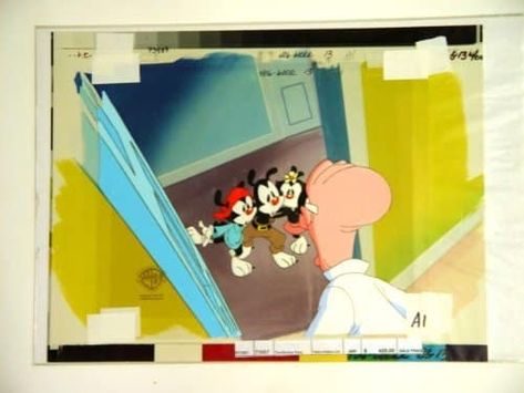 Yakko Warner, Dot Warner, Wakko Warner, Vintage Donald Duck, Cel Animation, Animation Process, Animation Production, Pencil Test, Food Vintage