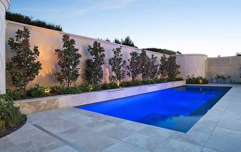 Retaining Walls for Pools Melbourne - Baden Pools Pool Retaining Wall, Sleeper Wall, Retaining Wall Ideas, Retaining Wall Design, Amazing Swimming Pools, Accent Wall Ideas, Pool Landscape Design, Concrete Pool, Pool Construction