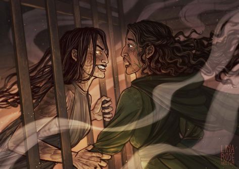 Soraya And Parvaneh, Thorn Fanart, Girl Serpent Thorn, Avengers Oc, Bookish Art, Elf Druid, Animal Sketches, Film Books, Rose Art