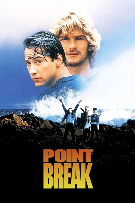 Point Break Movie Poster, Point Break Movie, Scarlet Overkill, Broken Movie, Point Break 1991, Lori Petty, Johnny Utah, Movie Synopsis, Point Break