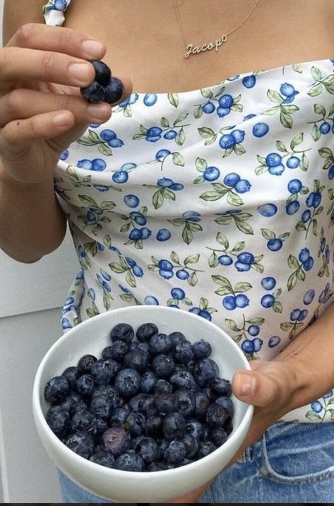 Blueberry Girl Aesthetic, Blueberry Girl, Blueberry Picking, Blueberry Topping, Strawberry Shortcake Characters, Mint Sprig, Vanilla Greek Yogurt, Blueberries Smoothie, Blueberry Pancakes