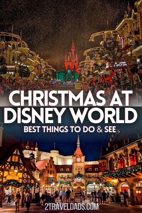 Christmas In Disney World, Disney World November, Disney For Christmas, Disney In December, Disney World Christmas Party, Christmas Disney World, Disney November, Christmas In Disney, Honeymoon Disney