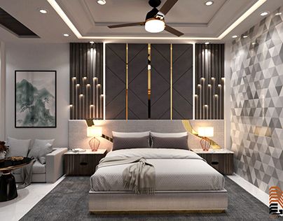 Bed Backside Wall Design, Bed Back Wall, Daughter Room, Bed Panel, Interior Themes, Hidden Doors, High Ceiling Living Room, Simple Bedroom Design, Bedroom Interiors