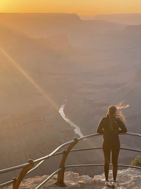 One Day At The Grand Canyon National Park South Rim: Everything You Need To Know Grand Canyon Village, Visiting The Grand Canyon, Grand Canyon South Rim, Before Sunset, Before Sunrise, Road Trip Planning, Colorado River, Grand Canyon National Park, The Grand Canyon