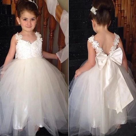 The 6 Best Boho Flower Girl Dresses For The Brides  – MyChicDress Ivory Flower Girl, Ivory Flower Girl Dresses, Ivory Dress, Wedding Bridal Party, Ivory Wedding, Junior Bridesmaid, Gown Wedding, Top Cute, Flower Girl Dress