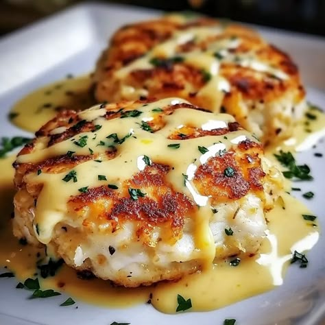 King Cooks Cheddar Bay Biscuit Seafood Pot Pie, Stuffed Crab Cakes, Cheddar Bay Crab Biscuits, Lemon Aioli For Crab Cakes, Halibut Fish Cakes, Cheddar Bay Shrimp, Cornbread Crab Cakes, Shrimp And Crab Cake Recipes, Crab Patty Recipes