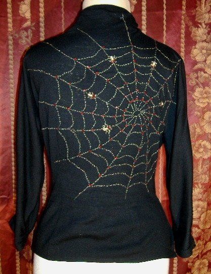 Spiderweb Inspired Fashion, Spider Clothes, Spider Web Fashion, Spiderweb Jacket, Spiderweb Fashion, Spider Web Sweater, Spiderweb Cardigan, Spiderweb Dress, Alternative Fashion Outfits