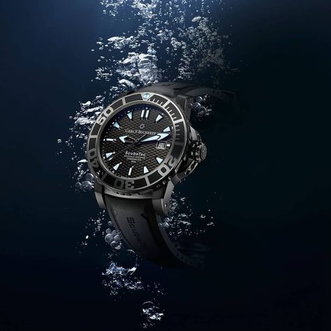 Top 3 dive watches in titanium that take the route less travelled  @tudorwatch vs @carlfbucherer vs... Omega 007, Carl F Bucherer, Bulova Mens Watches, Watch Image, Dark Wave, Black Manta, Men's Watches Luxury, Live Photos, Mens Sport Watches