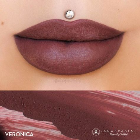 ANASTASIA BEVERLY HILLS Liquid Lipstick - VERONICA *** For more information, visit image link. (This is an affiliate link) #LipsMakeup Anastasia Liquid Lipstick, Anastasia Beverly Hills Liquid Lipstick, Lipstick Tutorial, Anastasia Beverly Hills Makeup, Makeup To Buy, Makeup Swatches, Lip Products, Makeup Obsession, Lip Service