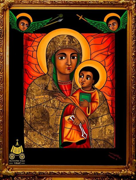 Enquan le Kiddist Dingel Mariam beal aderesachu / Happy feast of our Holy Mother Virgin Mary Mother Mary Wallpaper, Mary Wallpaper, Virgin Mary Picture, Mother Mary Pictures, Happy Feast, Church Interior Design, Church Icon, Mother Mary Images, Jesus Christ Painting