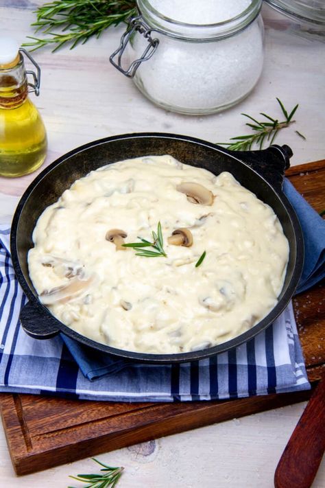 Mushroom Sauce Without Cream - Foods Guy Mushroom Sauce Without Cream, Creamy Mushroom Sauce Recipe, Roux Sauce, Mushroom Dip, Mushroom Sauce Recipe, Cooking Cream, Alfredo Sauce Recipe, Creamy Mushroom Sauce, Steak Sauce