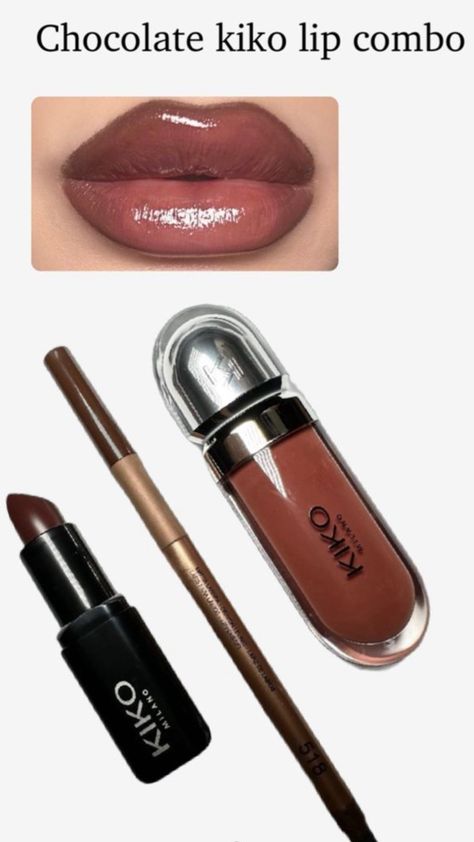 Kiko Gloss, Maquillage On Fleek, Simple Everyday Makeup, Makeup List, Lip Makeup Tutorial, Makeup Challenges, Eye Makeup Pictures, Lip Combo, Dark Makeup