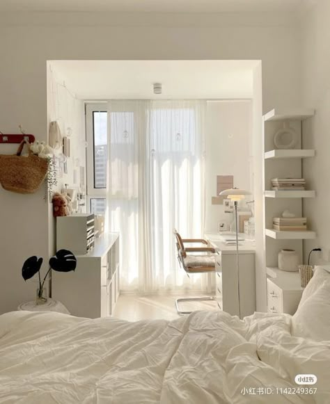 Random Bedroom, Minimalist Bedroom Design, Mini Ideas, Room Redesign, Study Room Decor, Small Room Design, Redecorate Bedroom, Makeover Bedroom, Minimalist Room