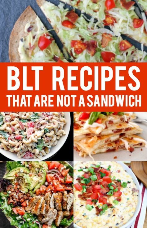 Blt Recipes Dinners, Blt Dinner Ideas, Blt Variations, Blt Ideas, Blt Casserole, Blt Dinner, Blt Bar, Chicken Spaghetti With Velveeta, Crockpot Chicken Spaghetti Recipe