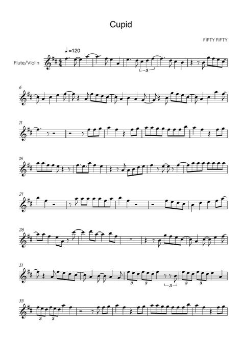 Piccolo Sheet Music, Kpop Violin Sheet Music, Flute Sheet Music Classical, Violin Music Sheets, Violin Chords, Pop Piano Sheet Music, King Song, Violin Notes, Piccolo Flute