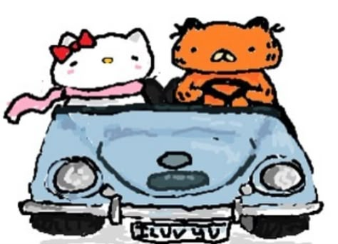 Hello Kitty X Garfield, Hello Kitty Garfield, Garfield And Hello Kitty, Hello Kitty And Garfield, Garfield Hello Kitty, Garfield Images, Literally Us, Me N Him, Me N Who