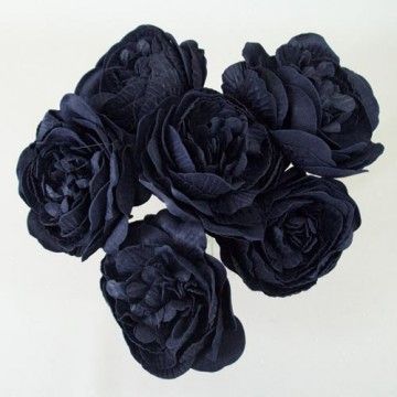 Colourfast Foam Peony Roses Navy Blue 6 pack - R340 BX17 Shades Of Dark Blue, Blue Peonies, Peony Rose, Foam Roses, Gender Reveal Decorations, Foam Flowers, Color Run, Reveal Ideas, Blue Ombre