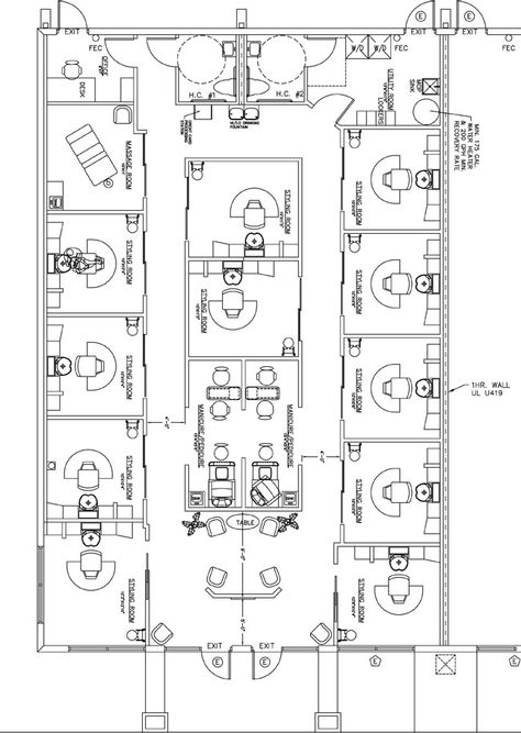 Salon Design Floorplan Layout by AB Salon Equipment Salon And Spa Floor Plan, Salon Suite Blueprint, Salon Suites Floor Plans, Salon Suite Layout Ideas Floor Plans, Salon Suites Layout Ideas Floor Plans, Nail Salon Layout Ideas Floor Plans, Salon Suite Floor Plans, Salon Floor Plan Design Layouts, Nail Salon Floor Plan