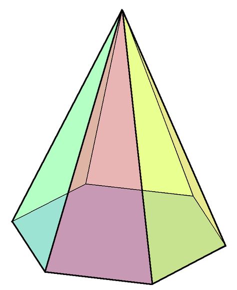 Pentagonal pyramid - Wikiwand Learning Math, Pyramid, Cover Photos, Outdoor Gear, Geometry, Pie Chart, Aurora Sleeping Beauty, Layout, Quick Saves