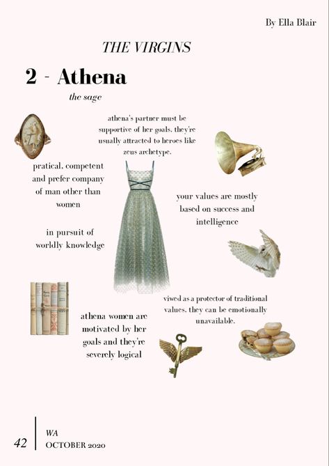 How To Feel Like Athena, Athena Archetype, Greek Mythology Goddesses, 7 October, Goddess Aesthetic, Greek Mythology Gods, Greek Gods And Goddesses, Athena Goddess, Classy Aesthetic