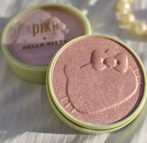 Pixi Hello Kitty, Hello Kitt, Hello Kitty Makeup, Pixi Beauty, Latest Makeup Trends, Hello Kitty Christmas, Body Makeup, Blush Makeup, Pretty Makeup