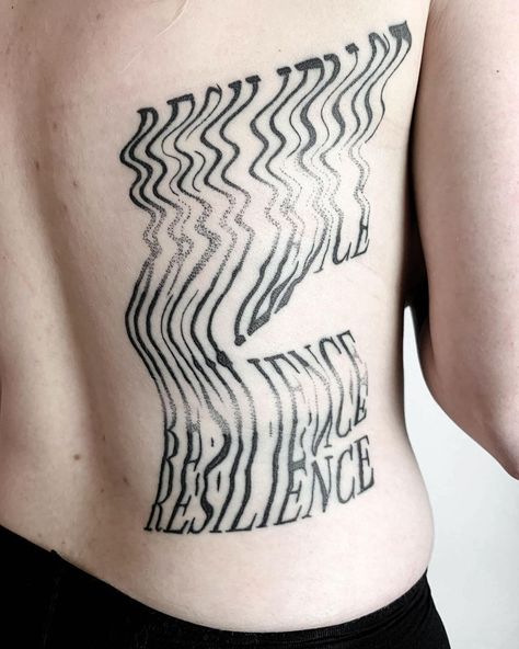 JULIM DISTORTION. on Instagram: “HEALED 🖤 A concept that distorts into a pattern and fits into a body. Thanks Wim! - #tattoo #tatuaje #resilience #2020 #distortion…” Distorted Tattoo, Distortion Tattoo, Resilience Tattoo, A Concept, Word Tattoos, A Pattern, Triangle Tattoo, Geometric Tattoo, Healing